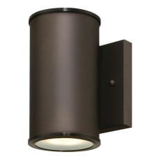 Westinghouse 6315600 Mayslick One-Light LED Outdoor Wall Fixture with Frosted Glass Lens, Oil Rubbed Bronze